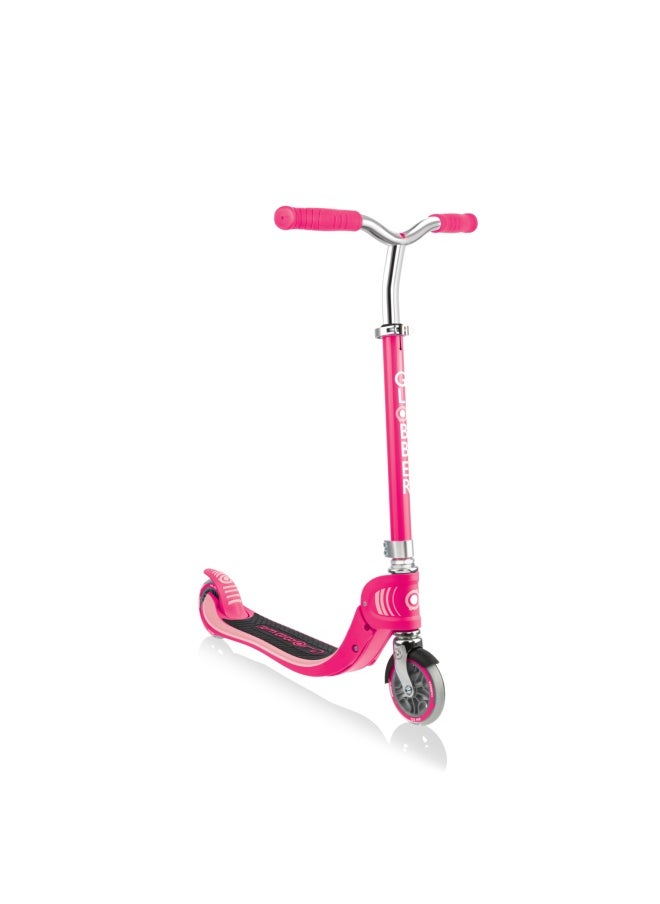 Globber Flow Foldable 2-wheel Kick Scooter Fushia