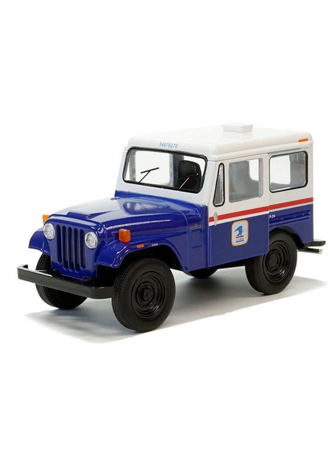 United States Postal Mail Truck 1971 Jeep Dj-5B Blue Edition 5