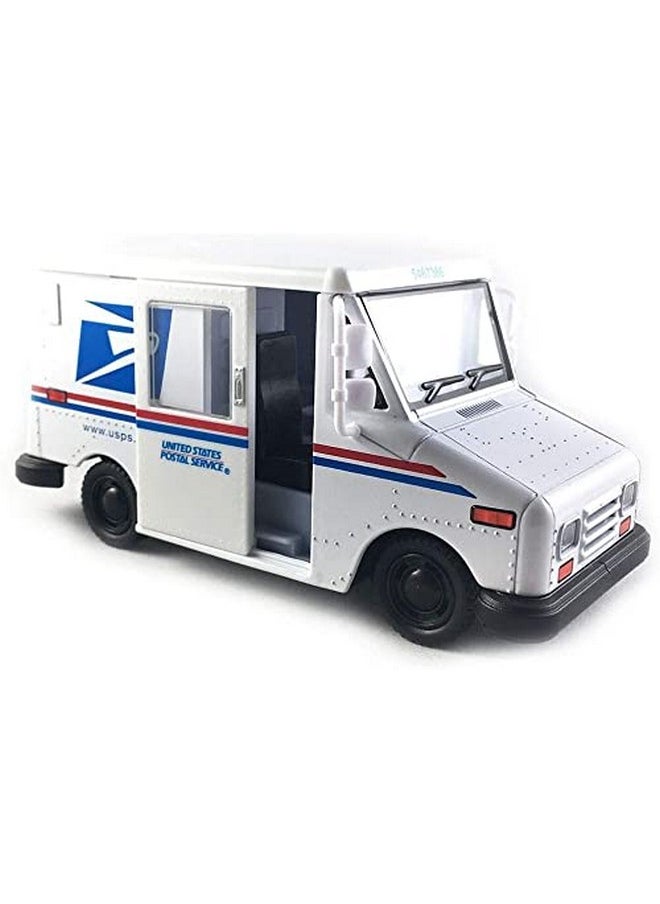 Ups Mercedes-Benz Sprinter + United States Postal Mail Truck Grumman Llv 5 Inch Die Cast Metal Model Toys Setof2