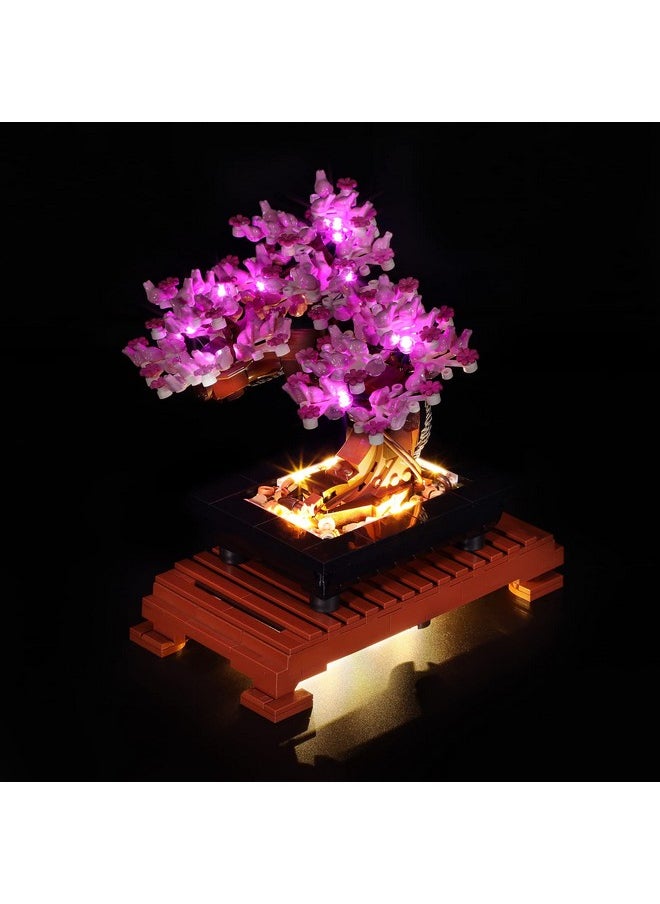 Led Lighting Kit For Bonsai Tree - Compatible With Lego 10281 Building Blocks Model- Not Include The Lego Set