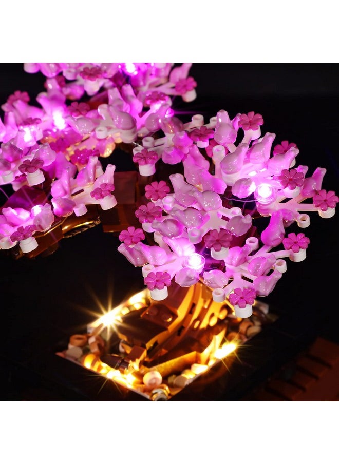 Led Lighting Kit For Bonsai Tree - Compatible With Lego 10281 Building Blocks Model- Not Include The Lego Set