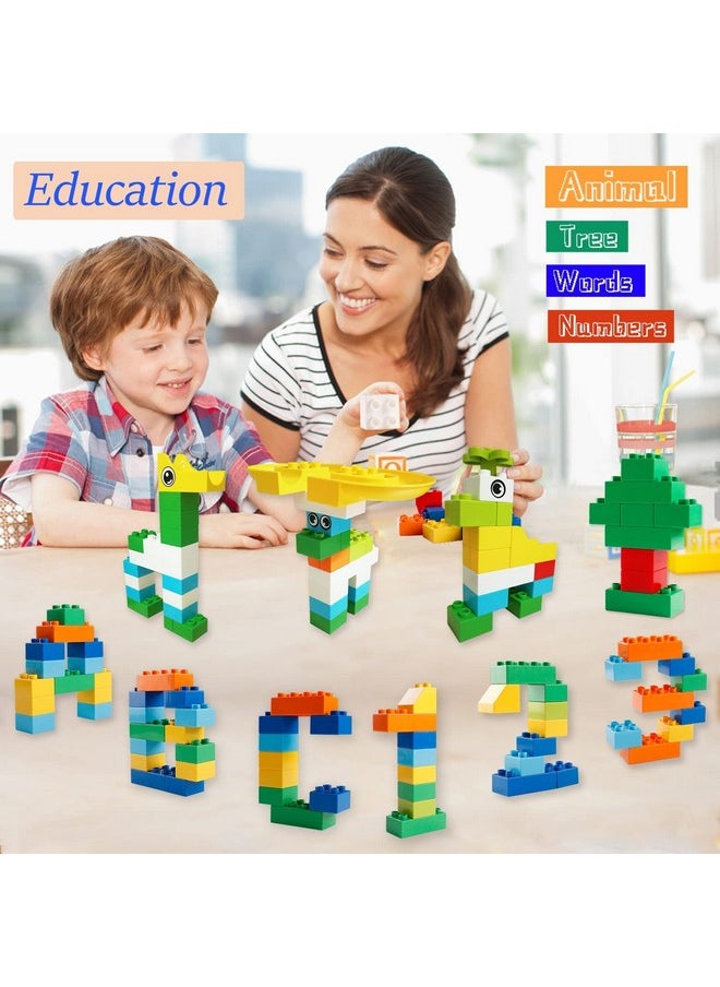 Marble Run Building Blocks, 145 Pcs Classic Big Blocks Stem Toy Bricks Set Kids Race Track Compatible With All Major Brands Bulk Bricks Set For Boys Girls Toddler Age 3,4,5,6,7,8+