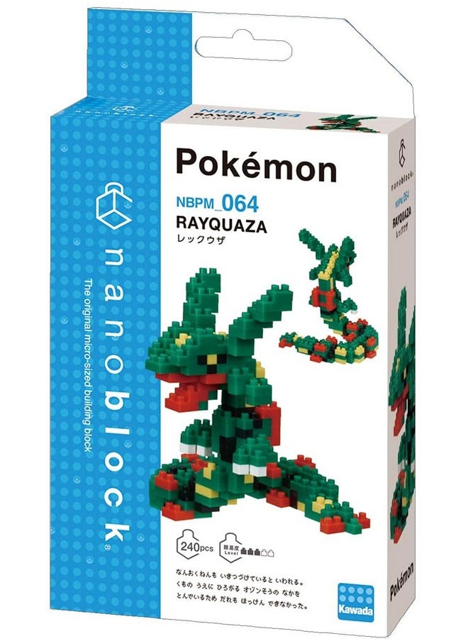 Nanoblock - Pokémon - Rayquaza, Pokémon Series Building Kit