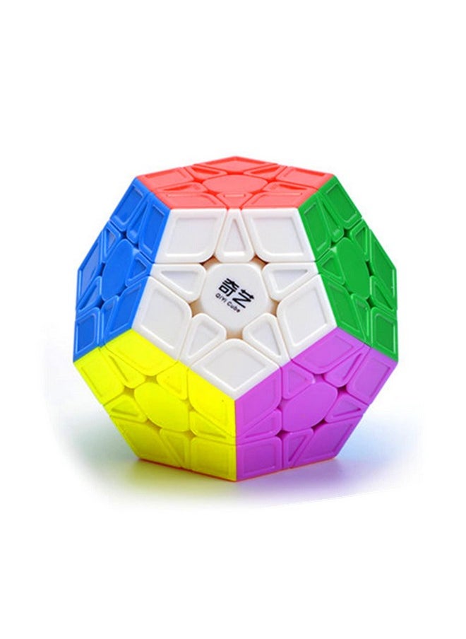 Pentagonal Dodecahedron Megaminx Sculpted Stickerless Magic Cube Qiheng S Stickerless Sculpted 12 Sided Cube Megaminx Speed Cube