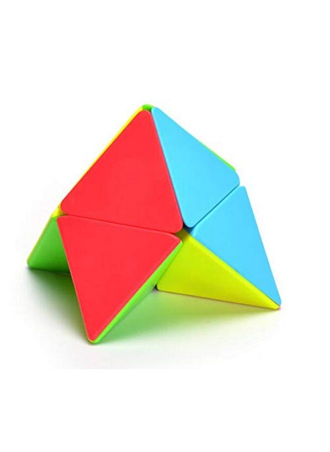 Pyramorphix Stickerless Speed Cube Pyraminx 2X2 Cube Puzzle