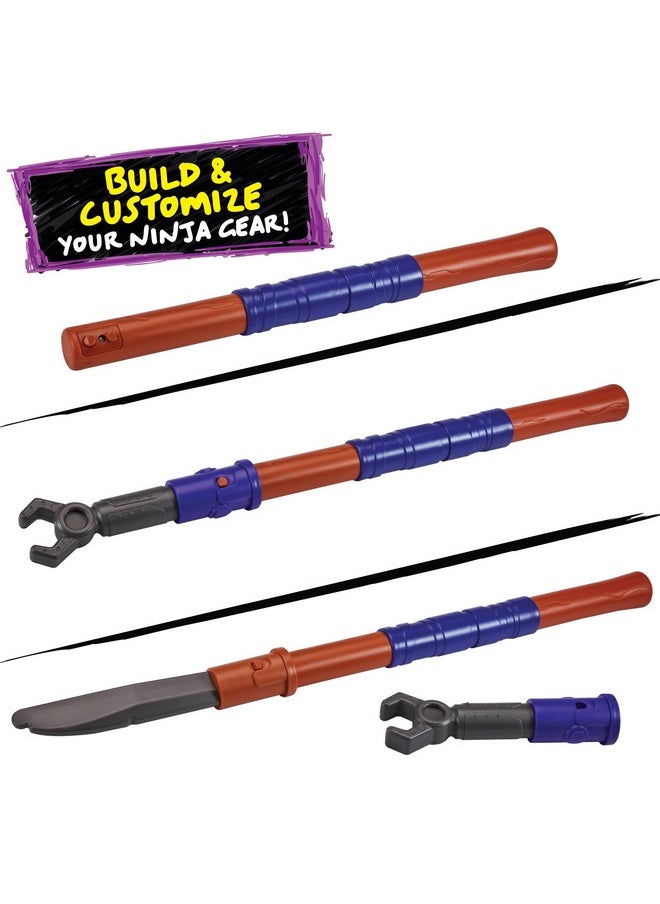 A Turtles: Mutations Build N Battle Donatello Bo Staff Basic Role Play Set By Playmates Toys