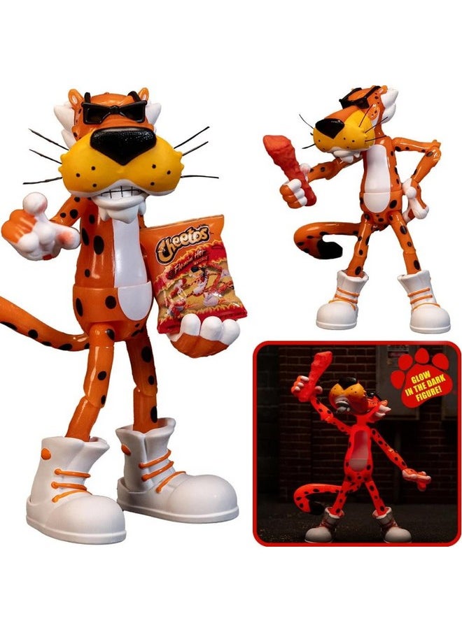 - Cheetos - Chester Cheetah Flamin' Hot Glow In The Dark Figure