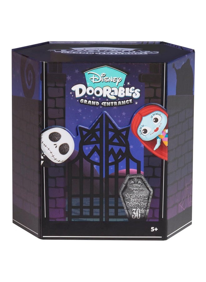 Doorables Disney Grand Entrance 3-Inch Collectible Figures Jack Skellington And Sally, Kids Toys For Ages 5 Up, Amazon Exclusive By Just Play