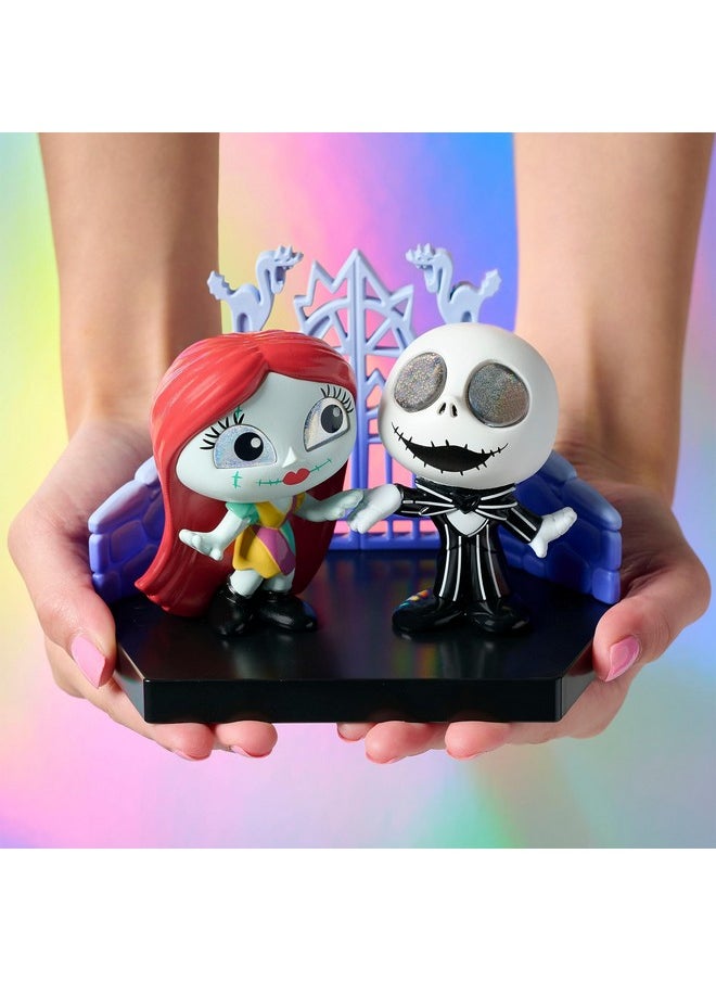 Doorables Disney Grand Entrance 3-Inch Collectible Figures Jack Skellington And Sally, Kids Toys For Ages 5 Up, Amazon Exclusive By Just Play