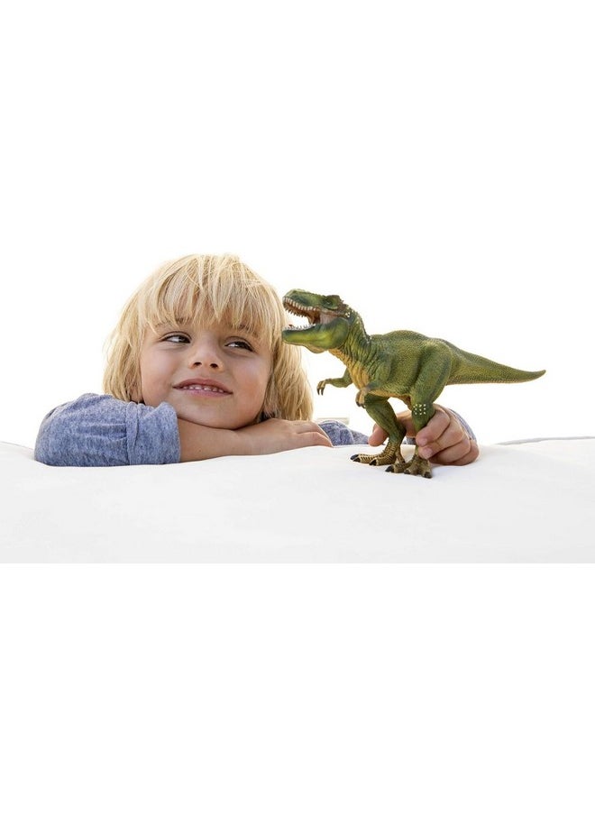 Dinosaurs - Tyrannosaurus Rex, T-Rex Toy With Realistic Detail And Movable Jaw, Imagination-Inspiring Dinosaur Toys For Girls And Boys Ages 4+, Green, 11.2