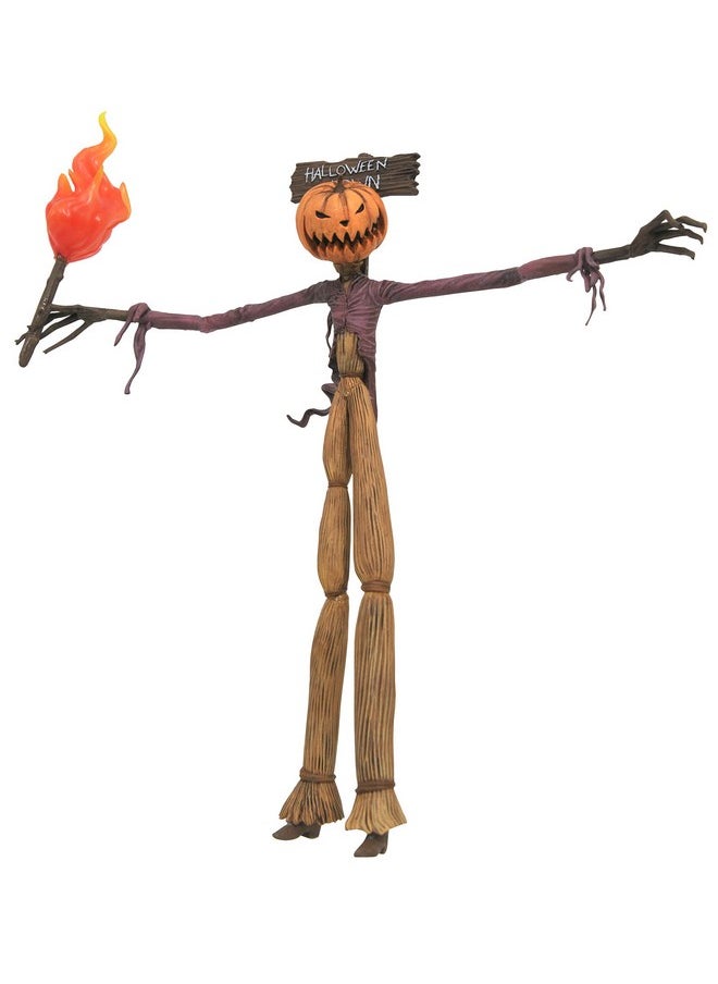 The Nightmare Before Christmas Best Of Series: Pumpking King Jack Action Figure, Multicolor