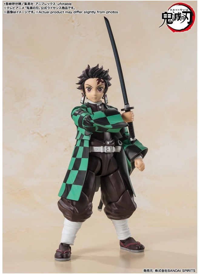 - Demon Slayer: Kimetsu No Yaiba - Tanjiro Kamado, Bandai Spirits S.H.Figuarts Action Figure