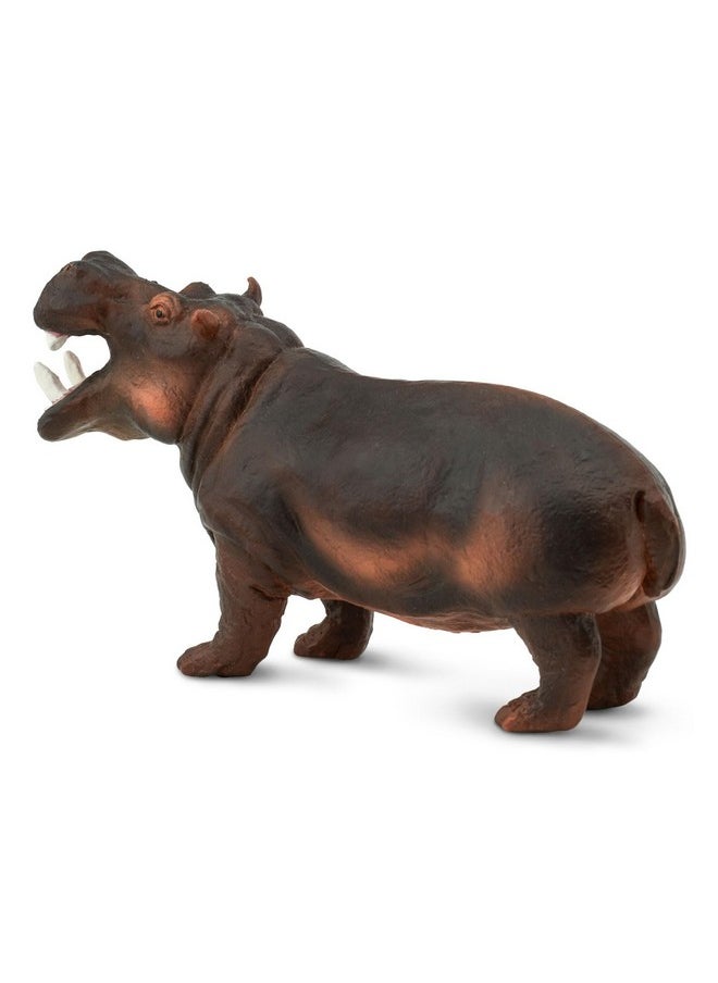 Hippopotamus Figurine - Lifelike, Hand-Painted 5