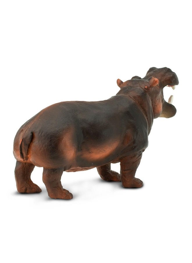 Hippopotamus Figurine - Lifelike, Hand-Painted 5