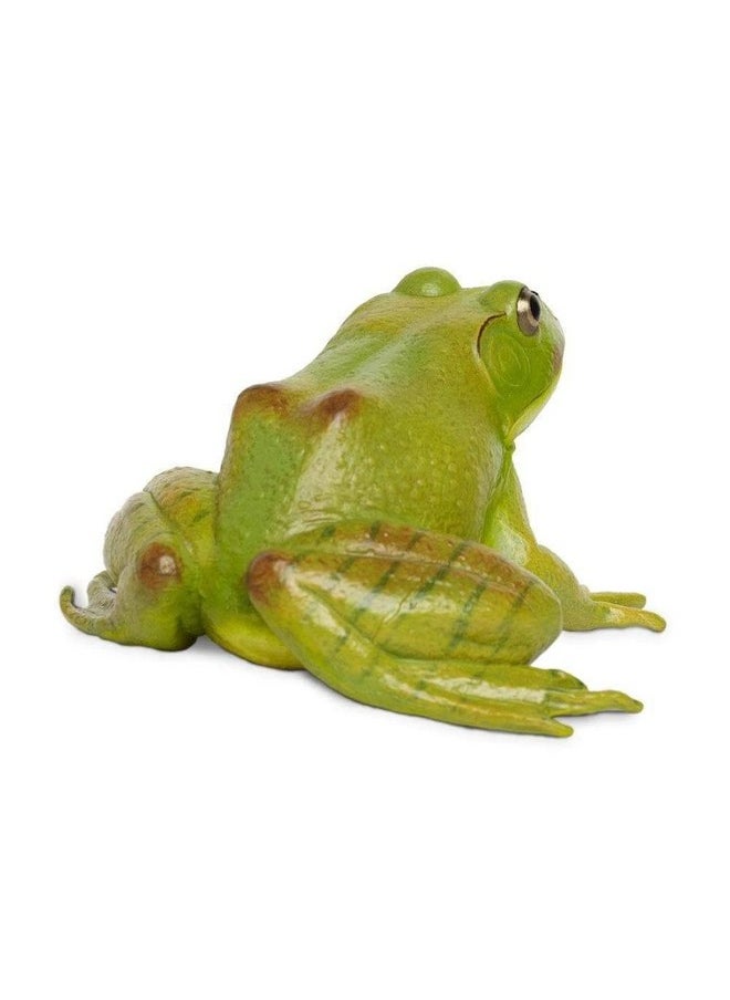 American Bullfrog Figurine - Realistic 4.75