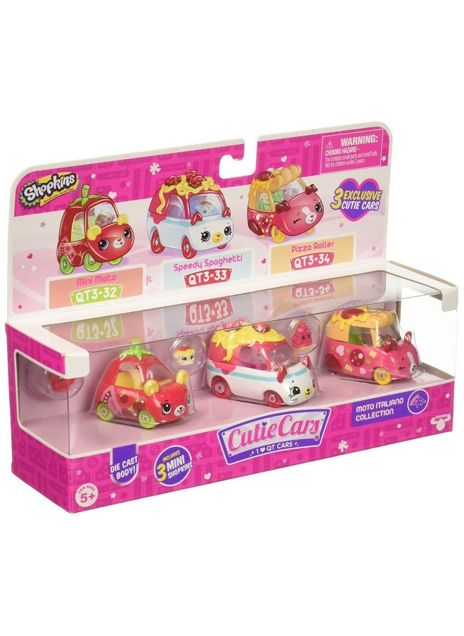 Cutie Car S3 3 Pack-Asst 2 Childrens Toy