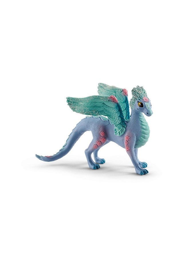 Bayala Dragon Toys And Figurines - Flying Flower Mother And Small Baby Dragon, Action Figure Kid Toys And Dolls, Girls And Boys Ages 5 And Above