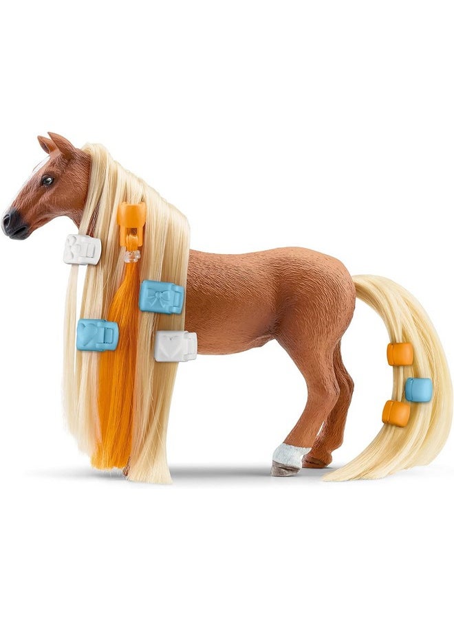 Horse Club Sofia'S Beauties 18-Piece Horse Beauty Set - Horse Rider Kim And Horse Figurine With Brushable Styling Hair Plus Bead And Clip Accessories, Gift For Boys And Girls Ages 5 And Up