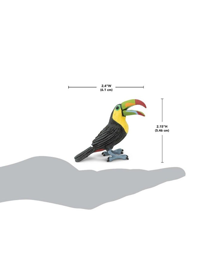 Toucan Figurine - Lifelike 2.75