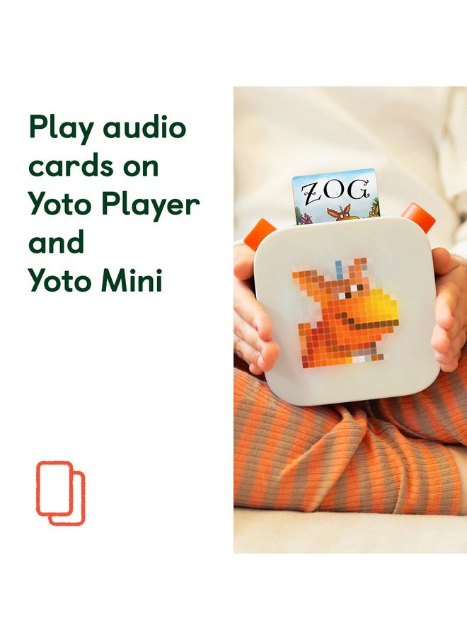 The Classics Collection - 5 Kids Audio Cards For Use Player & Mini All-In-1 Audio Player, Screen-Free Listening With Fun Playtime, Bedtime & Travel Stories, Ages 8+