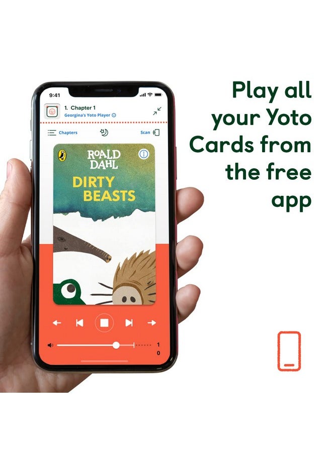 The Classics Collection - 5 Kids Audio Cards For Use Player & Mini All-In-1 Audio Player, Screen-Free Listening With Fun Playtime, Bedtime & Travel Stories, Ages 8+