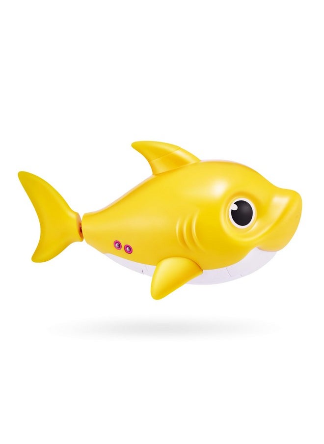 Junior Baby Shark New Silicon Fins Version Singing And Swimming Baby Shark (Yellow) By Zuru