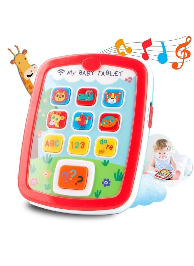 Baby Tablets Toys For 1 Year Old Boys Girls Gifts Toddler Toys Age 1-2 Educational Musical Toys Baby Toys 12-18 Month Toys For 1 2 3 Year Old Abc 123 Sounds Learning Toys