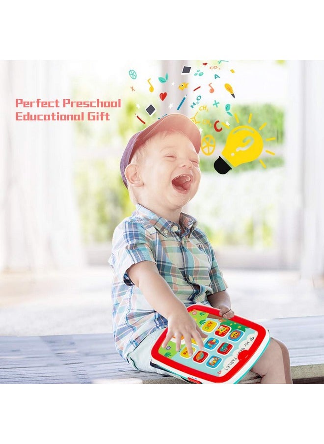 Baby Tablets Toys For 1 Year Old Boys Girls Gifts Toddler Toys Age 1-2 Educational Musical Toys Baby Toys 12-18 Month Toys For 1 2 3 Year Old Abc 123 Sounds Learning Toys