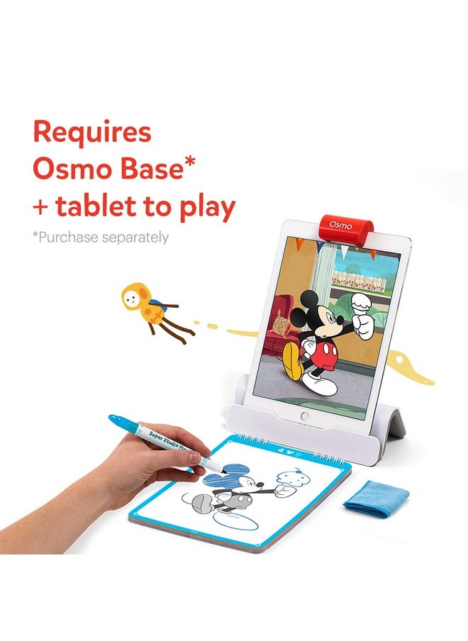 - Super Studio Disney Mickey Mouse & Friends - Ages 5-11 - Learn To Draw - For Ipad Or Fire Tablet Educational Learning Games - Stem Toy Gifts, Boy & Girl-Ages 5 6 7 8 9 10 11(Osmo Base Required)