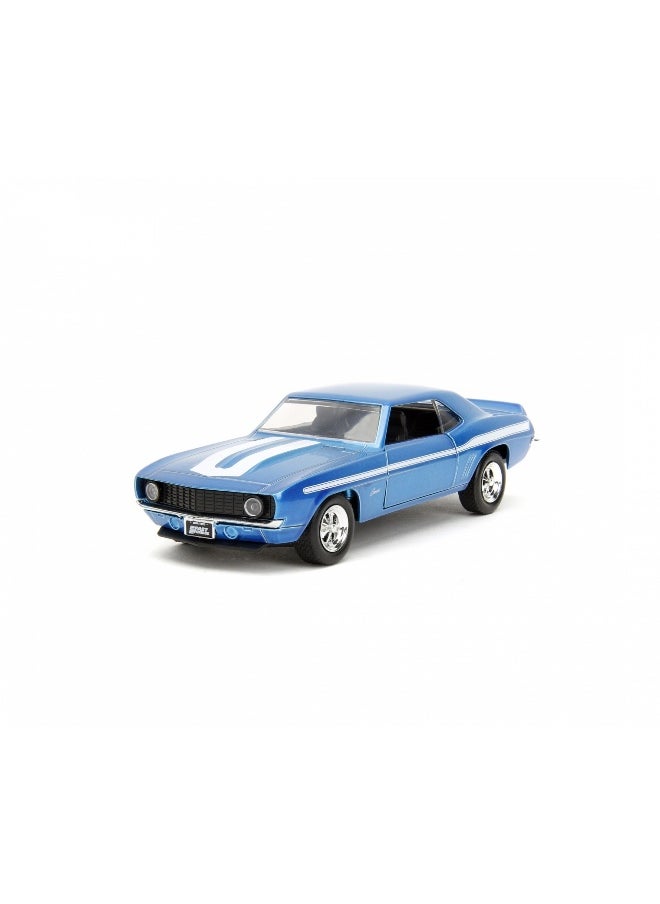 Jada Fast and Furious Chevrolet Camaro 1969 & Dodge Charger Widebody 1968 Model Cars Set (1:32, 19 cm)