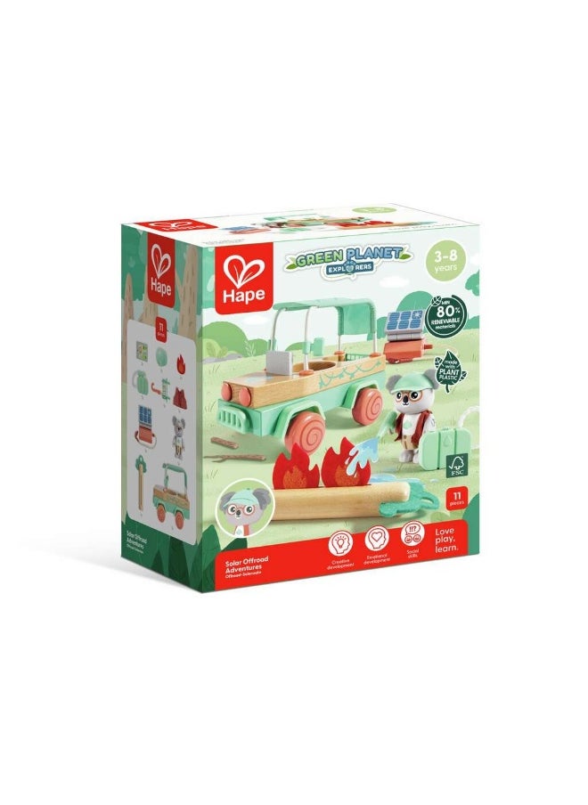 Hape Green Planet Explorers Solar Offroad Adventure Car