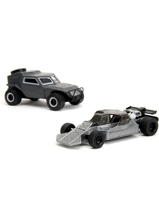 Jada Fast & Furious Flip Car & Deckard's Fast attack Buggy Wave 3 Model Cars Set (1:32, 13 cm)