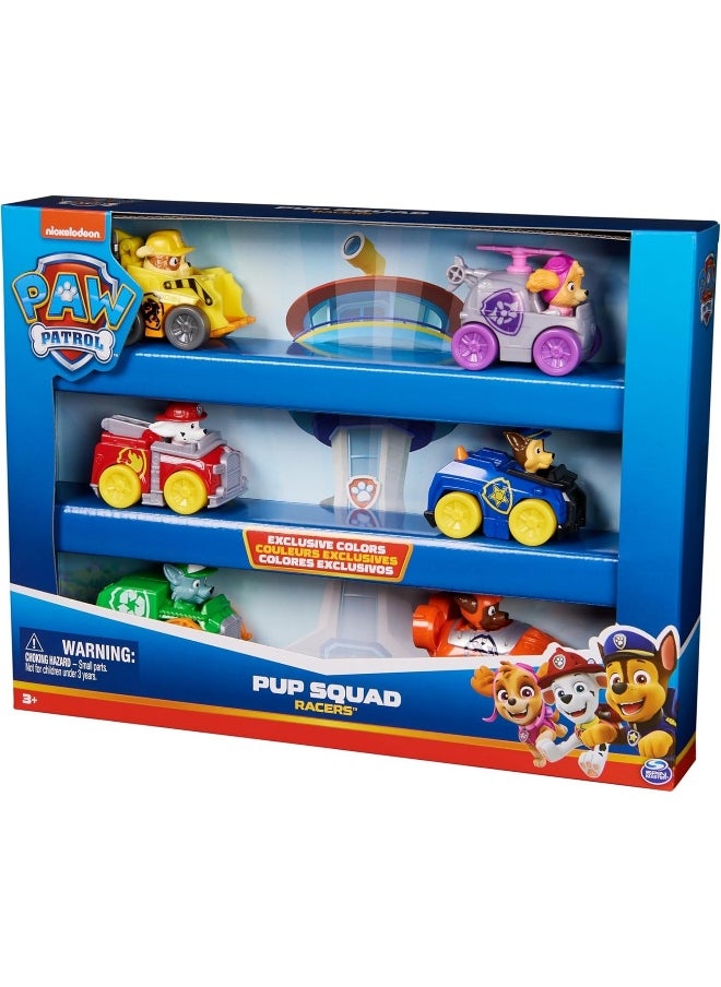 PAW Patrol Pup Squad Racers Vehicle Gift Set (Set of 6)