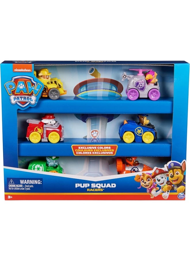 PAW Patrol Pup Squad Racers Vehicle Gift Set (Set of 6)