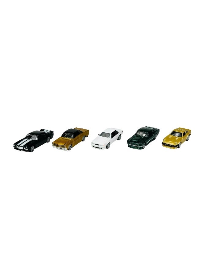 Bburago Vintage Collection 5-Pack Die-Cast Vehicles (1:64)