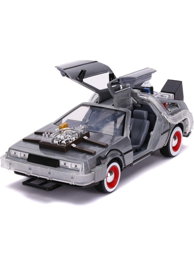 Jada Back to the Future Part III DeLorean Time Machine Die-Cast Car (1:32)