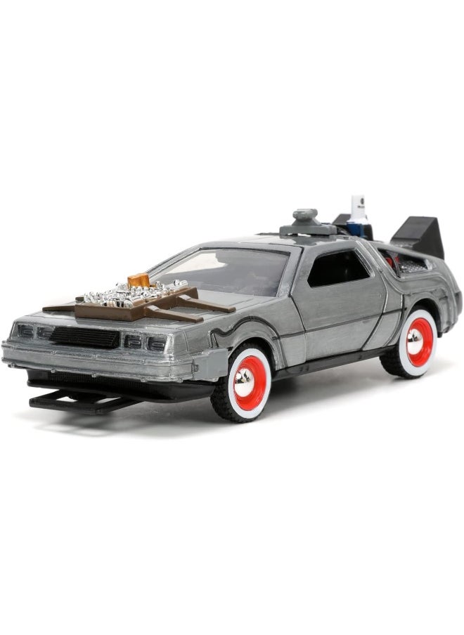 Jada Back to the Future Part III DeLorean Time Machine Die-Cast Car (1:32)