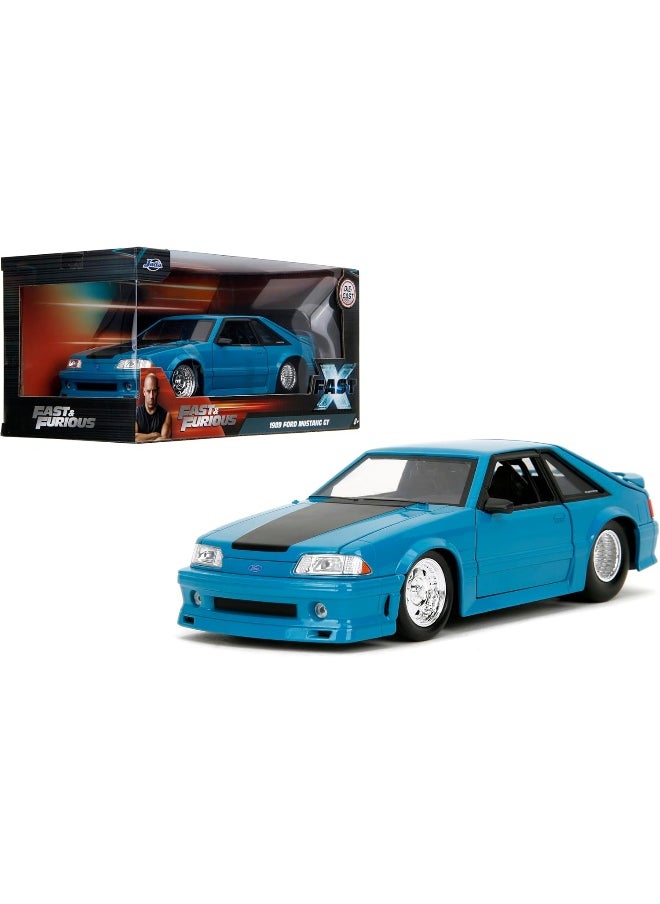 Jada Fast & Furious 1989 Ford Mustang GT Car (1:24, 19.7 cm)