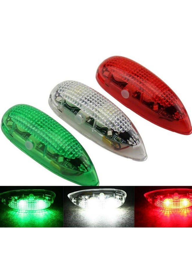 Rc Plane Led Light Kit For Bicycle Jet Airplane Air Craft Fix Wing Quadcopter,Rechargeable Red Green White Led Flashing Lights（3Pcs/Set）…