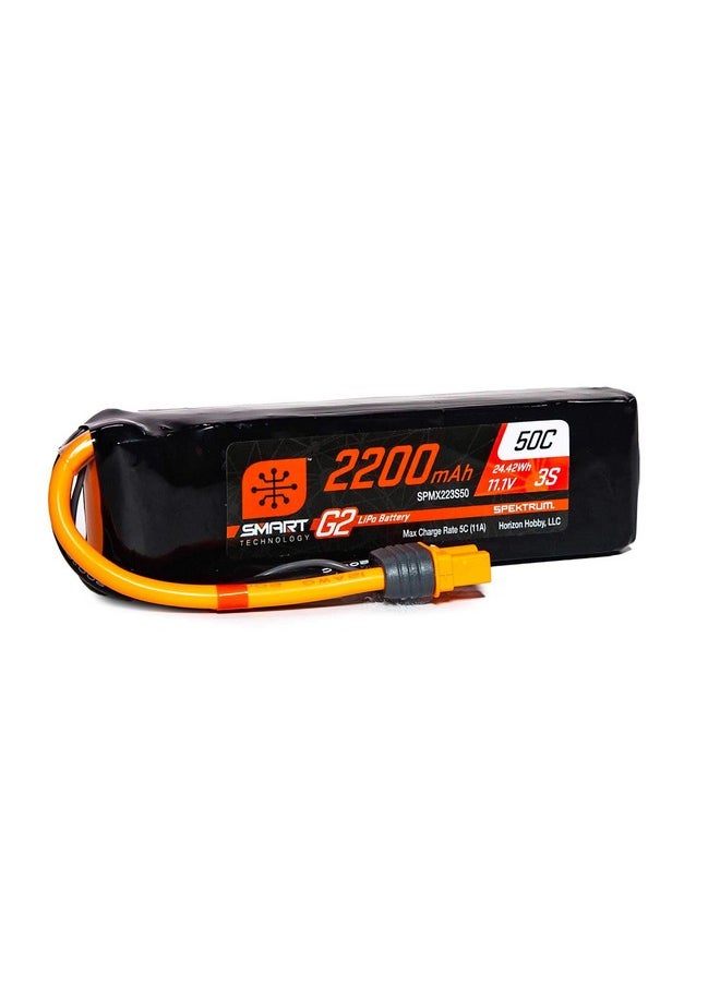 11.1V 2200Mah 3S 50C Smart Lipo G2: Ic3, Spmx223S50