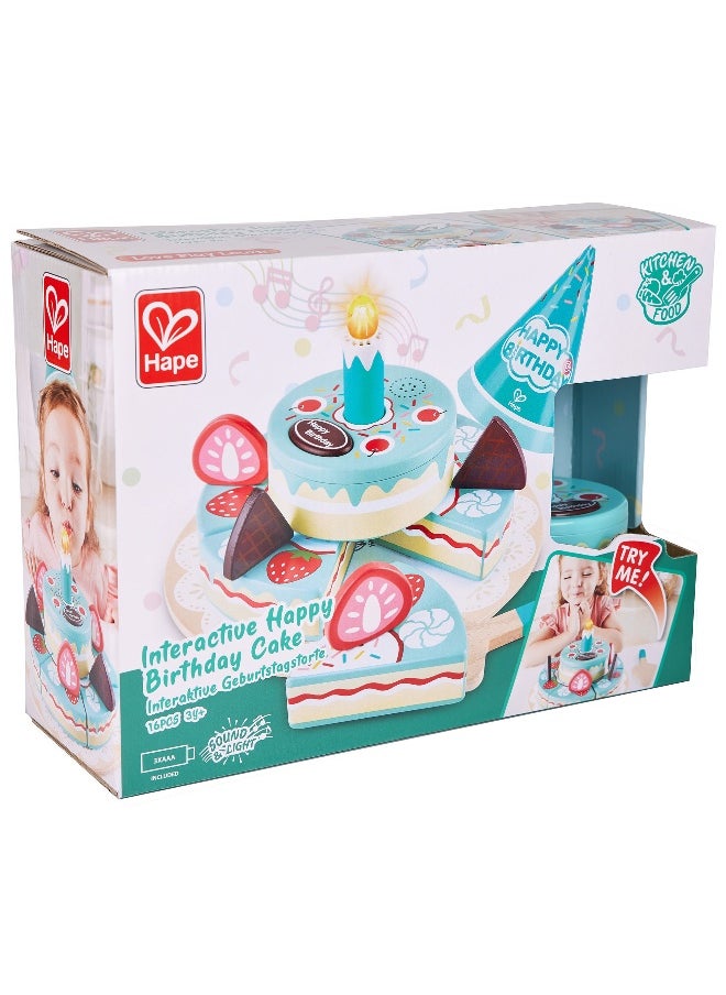 Hape Interactive Happy Birthday Cake Toy