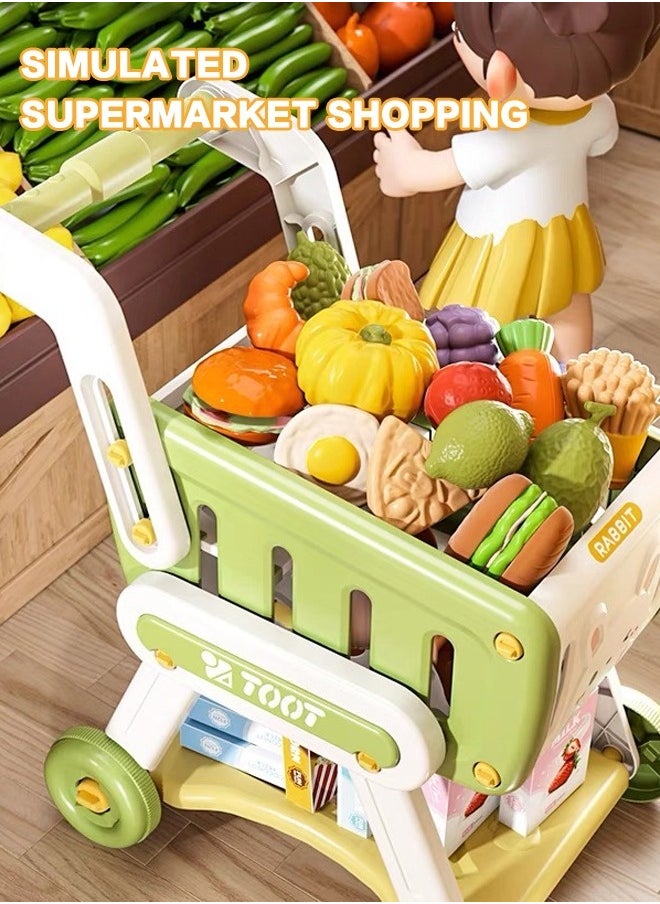 Kids  Kitchen Toys Set - 33 PCS Durable Pretend Play Kitchen Toys for Toddler,Play House Kitchen Toys For Kids,With fruit and vegetable and snack box,for Girls Boys Ages 3 4 5 6 7 8 Years Old