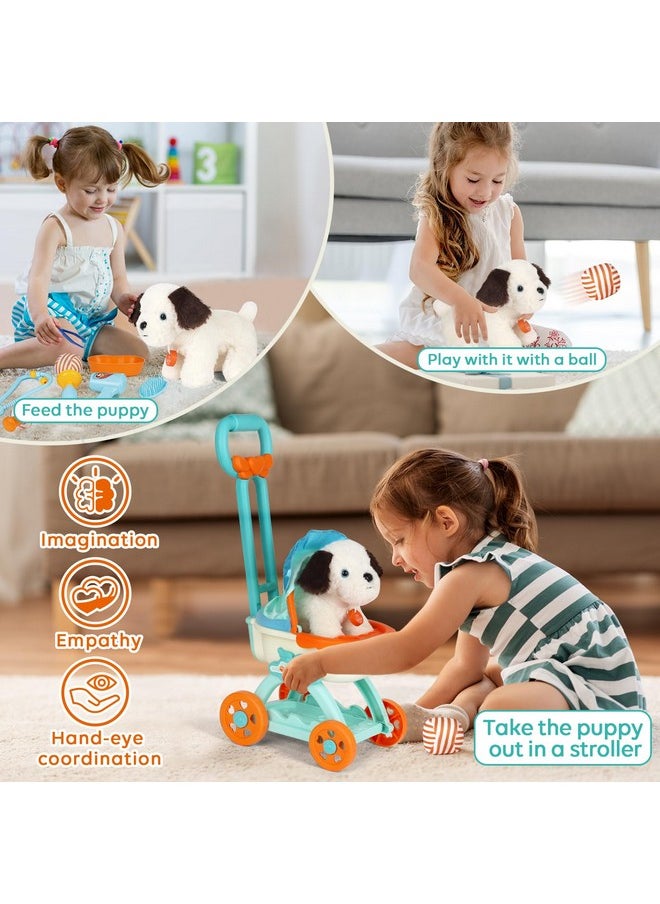 Veterinarian Playset For Kids, Doctors Play Set, Dog Toys For Kids, Toys For Girls 3 4 5 Years Old, Pet Care Play Set With Puppy Stroller For Toddlers Boys 3-5