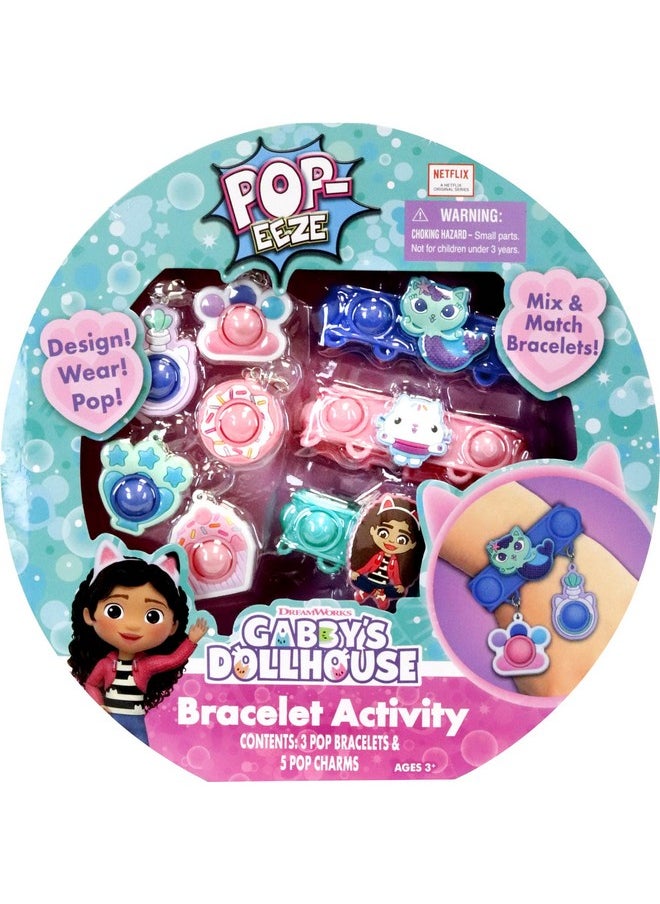 Dreamworks Gabby'S Dollhouse Pop-Eeze Bracelet Activity, Multi