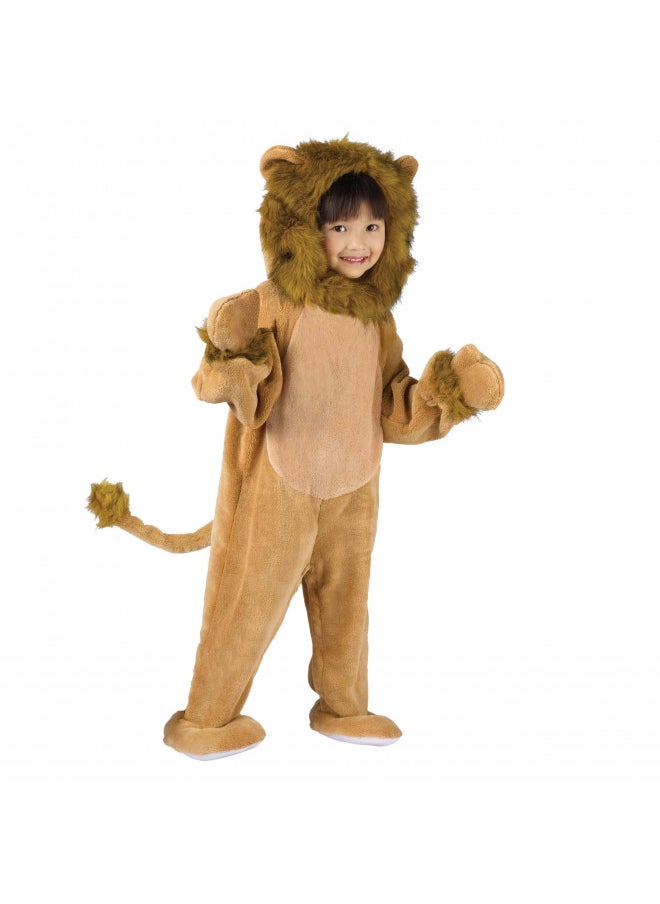 Fun World Costumes Baby's Cuddly Lion Toddler Costume, Tan, X-Large