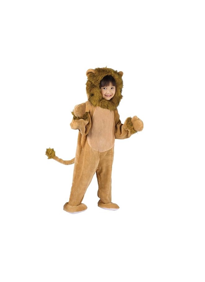 Fun World Costumes Baby's Cuddly Lion Toddler Costume, Tan, X-Large