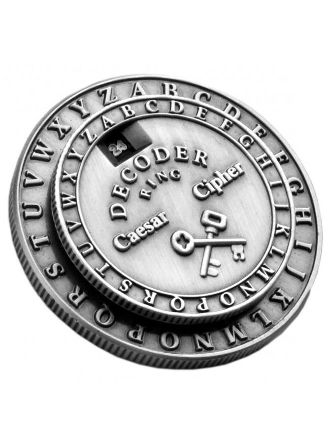 Caesar Cipher Medallion Original Retroworks