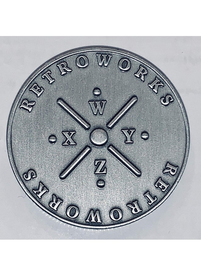 Caesar Cipher Medallion Original Retroworks