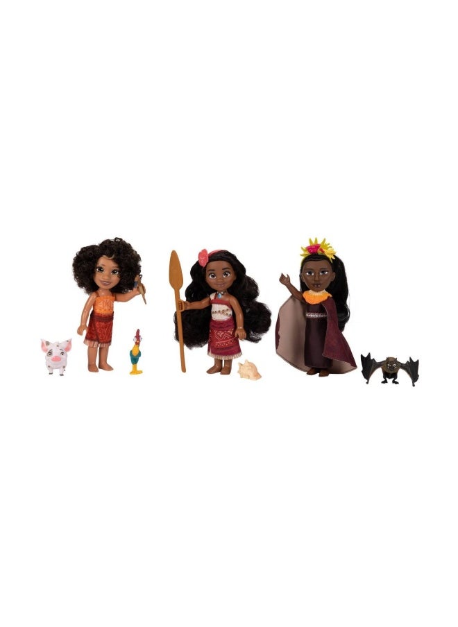 Disney Moana 2: Moana, Loto & Matangi Petite Gift Set