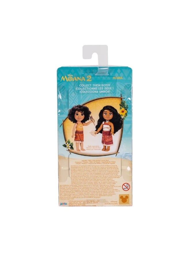 Disney Moana 2 Petite Doll (15 cm, Colours May Vary)